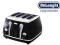 Toster DeLonghi CTO4003BK Icona Czarna GWARANCJA
