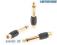 Redukjca JACK6.3MN/GN.RCA PLASTIK GOLD (240)