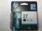Oryginalny tusz HP 27 oryginał