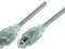 Kabel USB2,0 A-B 1,8metra Manhattan srebrny (795