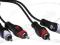 kabel 2xRCA(cinch)/2xRCA(cinch) 1,8m Cabletech cza