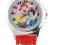 MODNY ZEGAREK KRÓLEWNA ŚNIEŻKA I KSIĘŻNICZKA BELLA