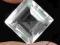 11,30CT Kwadrat Biały Quartz Kamień Szlachetny