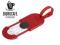 Zawieszka-przywieszka do bagażu czerwona 08811.08