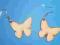 S20 KOLCZYKI DO DECOUPAGE MOTYL MOTYLE MOTYLKI