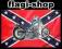 Flaga Konfederacja z Motocyklem 150x90 Biker Rebel