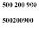 500 200 900  - PLATYNOWY NUMER !!! ORANGE