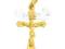ZŁOTY KRZYŻYK NA KOMUNIE CHRZEST PR.585 - EJUBILER