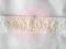 Koronka- pasmanteria 3,5 cm / 130 cm (5x)