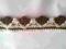 Koronka- pasmanteria 4 cm / 186 cm (3x)