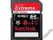 SANDISK 8GB SDHC Class 10 EXTREME HD VIDEO 8 GB