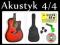 GITARA AKUSTYCZNA 4/4 CUTAWAY,5KOL. +14DODATKÓW