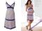 H525/8* ŚLICZNA CIĄŻOWA SUKIENKA NA RAMIĄCZKACH