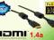 Kabel HDMI 5m 1.4a GOLD ethernet FullHD 3D FILTR