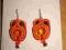 Kolczyki sutasz, handmade
