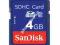Karta SANDISK SDHC 4GB 6MB zapis/odczyt SUPER CENA