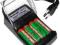 @@@ ŁADOWARKA + 4 AKUMULATORKI AA/AAA Ni-MH/Ni @@@