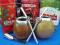 Yerba Mate 2 x Tykwa 400ml 2 x Bombilla w Srebrze