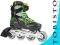 ROLKI ZIELONE , ABEC 7, PŁOZA ALUMINIOWA. SPORT
