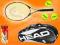 TENIS Rakieta HEAD Nano Ti. + 3 PIŁKI + TORBA
