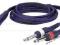 Przewód stereo jack- 2 mono jack 150 cm, 34150 -PL