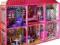 MEGA Duży Domek dla Lalek Barbie +Akcesoria 128 EL