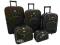 WALIZKI KOMPLET 3w1 + 2 KUFERKI WALIZKA PODRÓŻNA