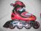 ROLKI NILS SJ 1091 A ABEC 5 RED  OKAZJA !