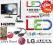LG SuperLED e2251VR-BN FullHD HDMI DVI KOMUNIA