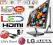 LG S-LED E2281VR-BN HDMI 10mln:1 + kabel HDMI hit