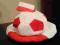 CZAPKA PIŁKA BIAŁO CZERWONA NA EURO 2012