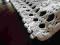 DEKORACYJNA ZAZDROSTKA / FIRANKA RĘCZNIE ROBIONA