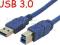 Kabel 1,8m Seven AM-BM USB - USB 3.0 Łódź