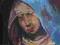 Maryja, niepowtarzalny portret olej 47,5x32,5