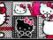 HELLO KITTY KITI BORDER PASEK OZDOBNY KURIER