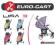 EuroCart Wózek Spacerowy Lira 3 + miseczka BabyOno