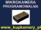 MINIKAMERA , DETEKCJA RUCHU, PROGRAMOWALNA