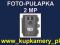 FOTO PUŁAPKA 2 MP, ( APARAT CYFROWY,KAMERA) JAKOŚĆ