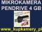 MIKROKAMERA, DYKTAFON,PENDRIVE 4GB, DETEKCJA RUCHU