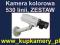 KAMERA KOLOR 530 linii, 1/2" CCD,SUPER ZESTAW