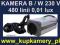 KAMERA B/W 230 V, 480 linii 0,01 lux - JAKOŚĆ