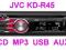 ODTWARZACZ JVC KDR411 (KDR45 lub KDR311) par,gw~2L