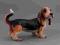 WIELKI BASSET wspaniała figura psa GOEBEL, 28 cm
