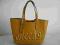 wicca9 *DAVID JONES* SHOPPER BAG MUSZTARDOWA A4 tm