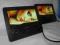 DVD 2X MONITOR 7" LED USB, SD MPEG4 !!!