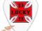 Dunlop Lucky 13 - Red Cross - 1.00 mm