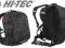 PLECAK HI-TEC NORD - czarny 25 litrów + PELERYNA