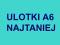 ULOTKI NAJTANIEJ A6 5000szt SUPER EXPRESS 1-2 dni