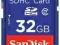 Nowa Karta Pamieci Sandisk SD, SDHC 32GB , FV