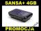 Sansa CLIP+ 4GB +radio FM slot micro SDHC SanDisk